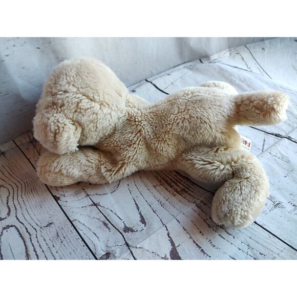 Aurora Flopsie Plush Golden Retrieve Labrador Dog 12inch Stuffed Animal Lab - Picture 6 of 9